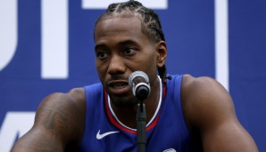 Kawhi Leonard will zur neuen Saison wieder durchstarten.