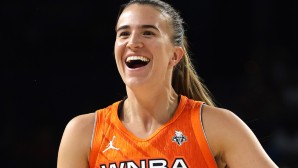 Sabrina Ionescu will gegen Stephen Curry gewinnen.