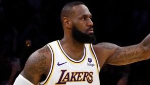 LeBron James hat als erster Spieler 40.000 Punkte erreicht.