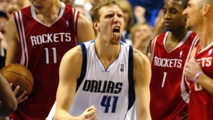 Dirk Nowitzki drehte 2005 gegen die Houston Rockets noch einen 0-2-Serien-Rückstand.