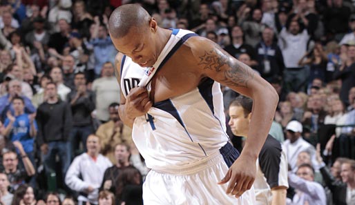 Dallas' Forward Caron Butler träumt nach dem Sieg über die Heat schon von der Meisterschaft