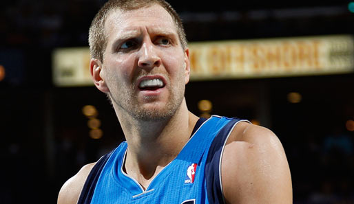 Mit 25,8 Punkten im Schnitt ist Dirk Nowitzki zweitbester Scorer der NBA