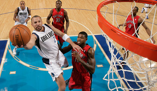 Jason Kidd und die Mavs verloren nach über zehn Jahren mal wieder ein Heimspiel gegen Toronto