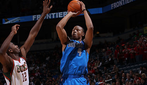 Caron Butler erzielt in dieser Saison im Schnitt über 15 Punkte für die Mavericks