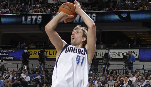 Dirk Nowitzki war mit 19 Punkten der Topscorer beim Mavs-Sieg gegen Phoenix