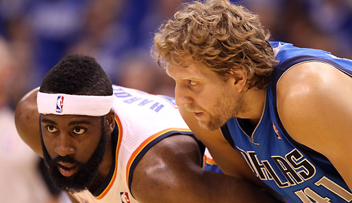 James Harden und die Thunder stehen nach der Pleite in Spiel 4 vor dem Aus