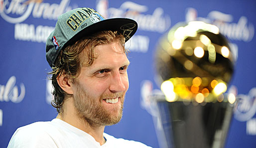 Dirk Nowitzki und die Dallas Mavericks traten in der Late-Show von David Letterman auf