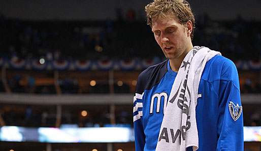 Dirk Nowitzki musste sich einer Knie-Operation unterziehen