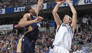 Zum ersten Mal seit April 2012 gelangen Dirk Nowitzki wieder 40 Punkte in einem Spiel