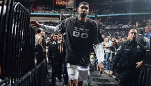 Tim Duncan spielte 19 Jahre bei den San Antonio Spurs