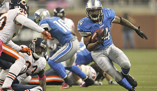 Jahvid Best steuerte einen 88-Yards-TD-Run zum Sieg der Detroit Lions bei