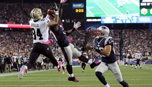 Saints und Patriots lieferten sich ein packendes Duell am Sonntagabend