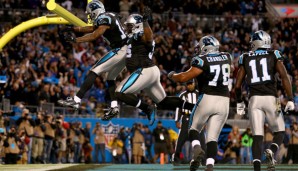 Tedd Ginn Jr. (l.) entschied das Spiel mit seinem Touchdown kurz vor dem Ende