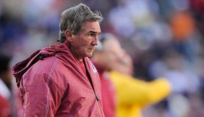 Mike Shanahan konnte mit den Redskins nur drei Siege einfahren