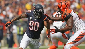 Julius Peppers (l.) wechselt die Seiten und verlässt die Bears in Richtung Green Bay