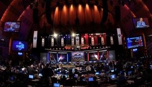 In der Radio City Music Hall herrscht während des Drafts reges Treiben