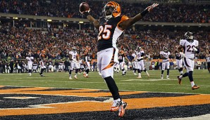 Giovani Bernard und die Bengals sind sicher in den Playoffs dabei