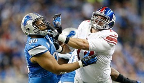 Ndamukong Suh (l.) war 2010 an Position zwei von den Lions gedraftet worden