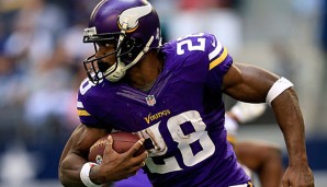 Adrian Peterson wird auch in Zukunft bei den Vikings spielen