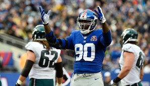 Autsch! Jason Pierre-Paul hat sich beim Feuerwerk einen Finger weggefeuert