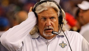 Rob Ryan muss nach einer bislang desolaten Saison der Saints-Defense seinen Hut nehmen