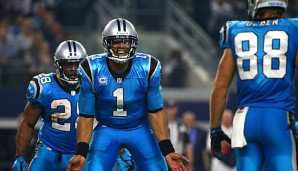 Cam Newton sorgt mit seinen Touchdown-Einlagen für Diskussionen - und tanzt sich durch die Liga