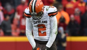 Johnny Manziel wird von den Cleveland Browns voraussichtlich Anfang März entlassen