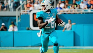 Miamis Lamar Miller beendete die Saison mit 872 Rushing-Yards und acht Touchdowns