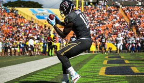 Julio Jones fing beim Pro Bowl nur zwei Bälle - einen davon aber in der Endzone