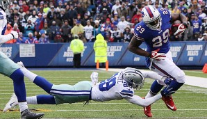 Karlos Williams gelangen 2015 517 Yards - bei lediglich 93 Laufversuchen