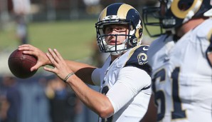 Jared Goff wird den Startplatz bei den Rams nicht auf dem Silbertablett bekommen