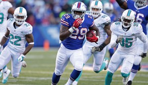 Karlos Williams spielte eine starke Rookie-Season - jetzt ist er auf dem Markt