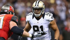 Kasim Edebali verlor mit den New Orleans Saints auch bei den Giants