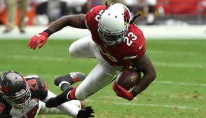 Chris Johnson hatte in Arizona die Rotationsrolle hinter Starter David Johnson