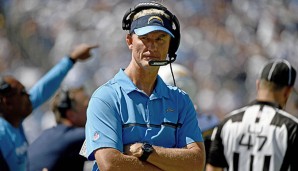 Mike McCoy ist seit 2013 Head Coach der San Diego Chargers