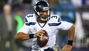 Russell Wilson spielte ein fast fehlerfreies Spiel gegen die Patriots