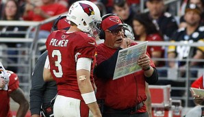 Bruce Arians und Carson Palmer werden auch 2017 in Arizona zusammenarbeiten