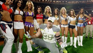 J.J. Watt hatte beim Pro Bowl 2015 sichtlich seinen Spaß