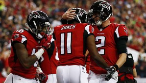 Die Offense soll die Atlanta Falcons bis in den Super Bowl tragen