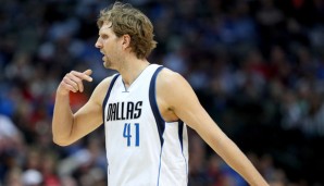 Dirk Nowitzki leidet mit den Teams aus Dallas