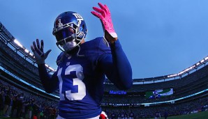 Odell Beckham verzeichnete in der Regular Season 1.367 Receiving-Yards und zehn Touchdowns