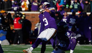 Blair Walshs Fehlschuss beförderte die Vikings 2012 gegen Seattle aus den Playoffs