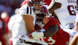 Jonathan Allen (r.) schaffte es zweimal ins Folge ins National Championship Game