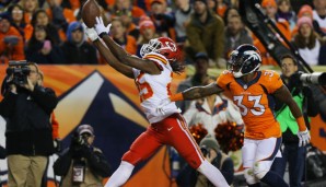 Jamaal Charles (l.) wird in der kommenden Saison wohl für die Broncos auflaufen