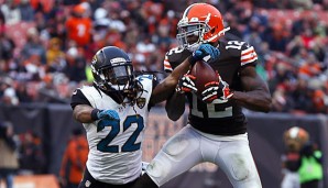 Josh Gordon führte die NFL 2013 in Receiving-Yards an