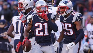 Malcolm Butler (M.) könnte die Patriots nach der kommenden Saison verlassen