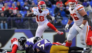 Jeremy Maclin wird künftig im Dress der Baltimore Ravens Gegner überlaufen