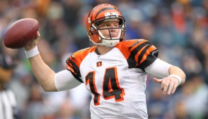 ANDY DALTON (35. Pick/Starter) - Palmer war nach Streitereien weg, Gradkowski die einzige Alternative - und so startete Dalton prompt. Führte die Bengals nach einer 4-12-Saison direkt in die Playoffs und ist seither der Franchise-QB in Cincinnati. ERFOLG