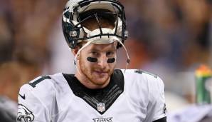 CARSON WENTZ (2. Pick/Starter) - Wurde zum Starter, nachdem die Eagles Bradford unmittelbar vor Saisonstart abgaben. Wentz zeigte vielversprechende Ansätze, insbesondere bei guter Protection. 2017 dann bis zur Verletzung auf MVP-Level. ERFOLG