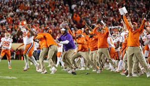 Clemson gewann im Vorjahr den College-Titel in einem Herzschlagfinale gegen Alabama